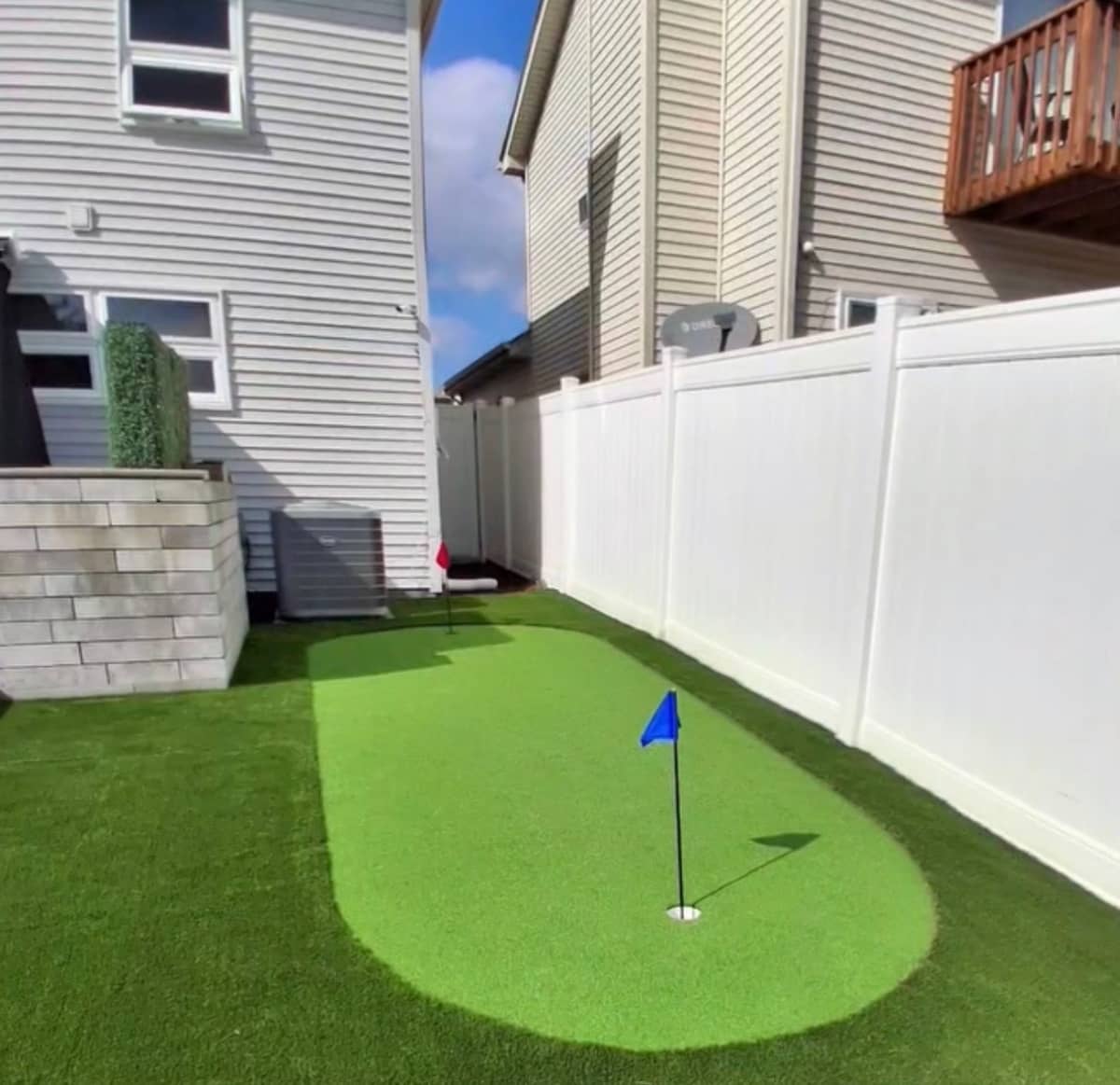 putting green installation